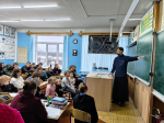 Беседа с учащимися Микшинской школы